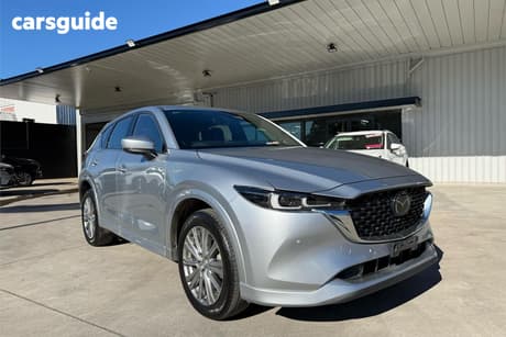 Silver 2023 Mazda CX-5 Wagon G25 Akera (Awd)