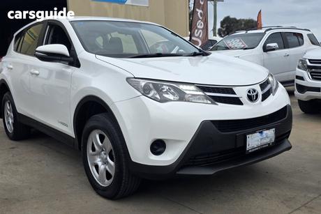White 2014 Toyota RAV4 Wagon Gx (4X4)