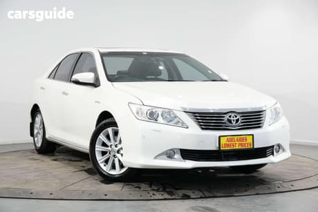 White 2013 Toyota Aurion Sedan Presara