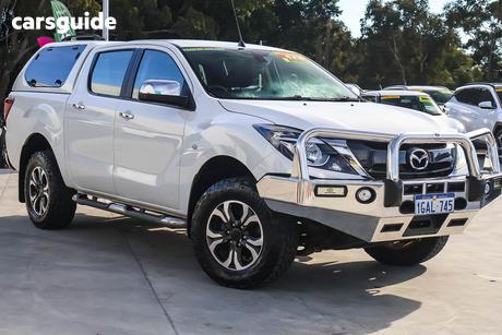 White 2015 Mazda BT-50 Dual Cab Utility Xtr (4X4)