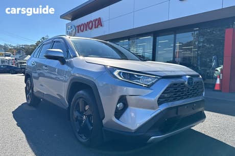 Silver 2019 Toyota RAV4 Wagon Cruiser 2Wd Hybrid