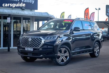 Black 2025 KGM Rexton Wagon Elx (4Wd)