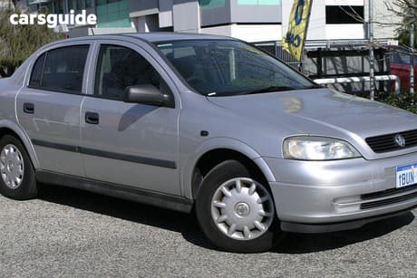 Silver 2004 Holden Astra Sedan Classic