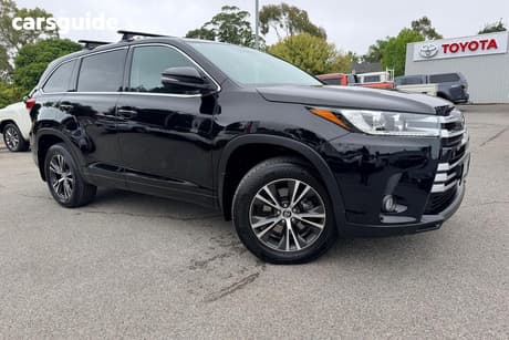 Black 2019 Toyota Kluger Wagon Gx (4X2)