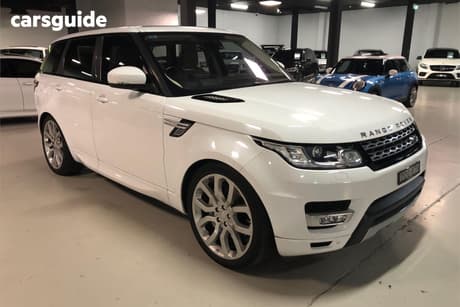 White 2016 Land Rover Range Rover Sport Wagon 3.0 Sdv6 Hse