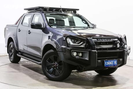 Grey 2022 Isuzu D-MAX Crew Cab Utility X-Terrain (4X4)