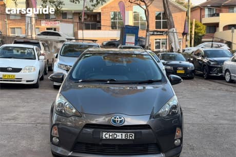 Grey 2012 Toyota Prius C Hatchback Hybrid