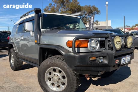 Silver 2012 Toyota FJ Cruiser Wagon