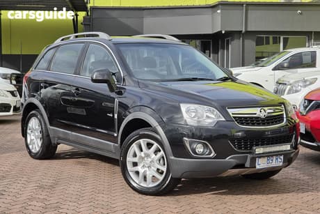 Black 2012 Holden Captiva Wagon 5 (Fwd)