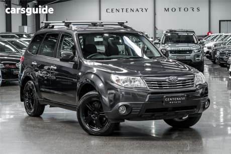 Grey 2008 Subaru Forester Wagon Xs