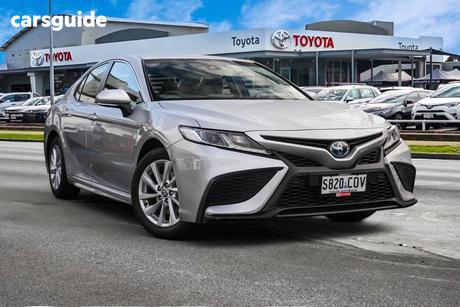 Silver 2022 Toyota Camry Sedan Ascent Sport Hybrid