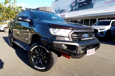 Grey 2019 Ford Ranger Double Cab Pick Up Wildtrak 2.0 (4X4)