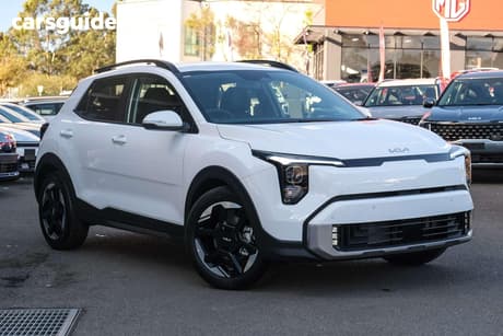 White 2026 Kia Stonic Wagon Sport Mhev