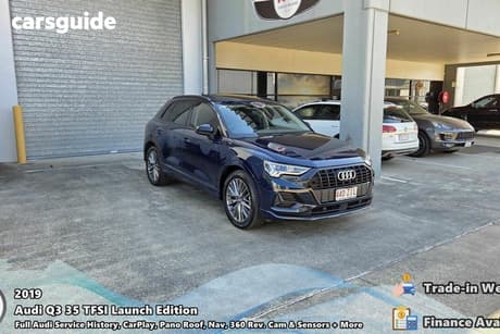 Blue 2019 Audi Q3 Wagon 35 Tfsi S Tronic Launch Edit.