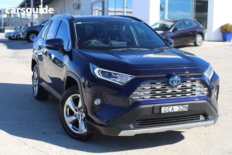 Blue 2019 Toyota RAV4 Wagon Gxl 2Wd Hybrid