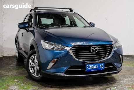 Blue 2017 Mazda CX-3 Wagon Maxx (Awd)