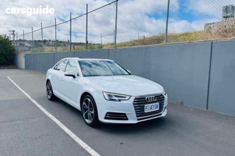 White 2016 Audi A4 Sedan 1.4 Tfsi S Tronic Sport
