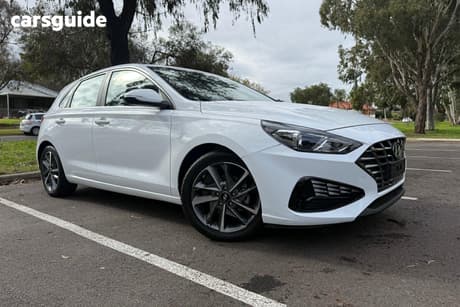 White 2022 Hyundai I30 Hatchback Active