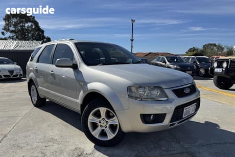 Silver 2010 Ford Territory Wagon Ts (Rwd)
