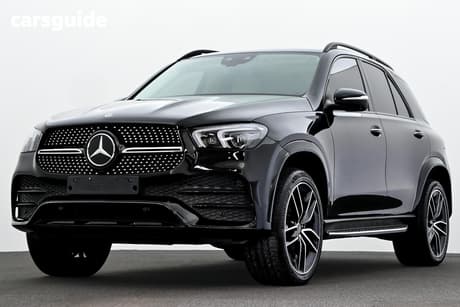 Black 2021 Mercedes-Benz GLE450 Wagon 4Matic (Hybrid)