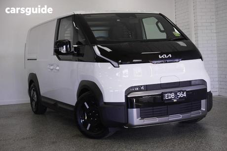 White 2026 Kia Pv5 Van Cargo S Long Range