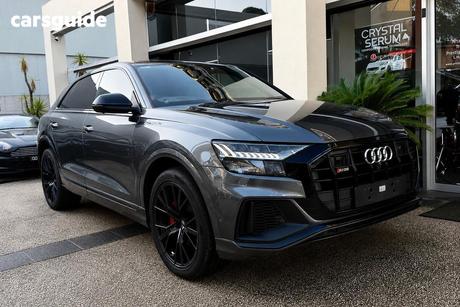 Grey 2020 Audi SQ8 Wagon Tdi Quattro