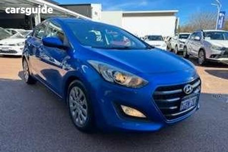 Blue 2016 Hyundai I30 Hatchback Active