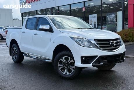 White 2019 Mazda BT-50 Dual Cab Utility Xtr (4X4) (5Yr)