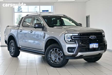 Silver 2024 Ford Ranger Double Cab Pick Up Wildtrak 2.0 (4X4)
