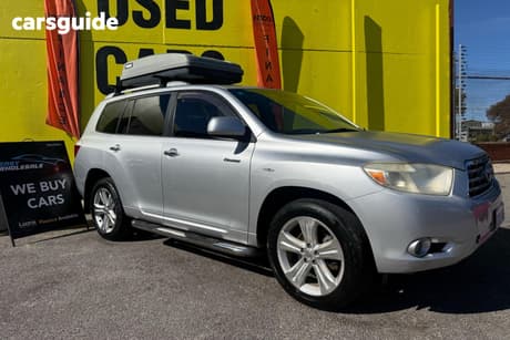 Silver 2009 Toyota Kluger Wagon Grande (4X4)