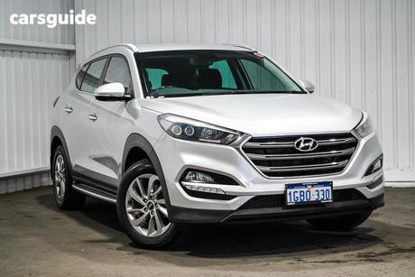 Silver 2016 Hyundai Tucson Wagon Elite (Awd)