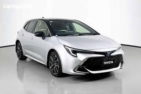 Silver 2023 Toyota Corolla Hatchback Zr Hybrid