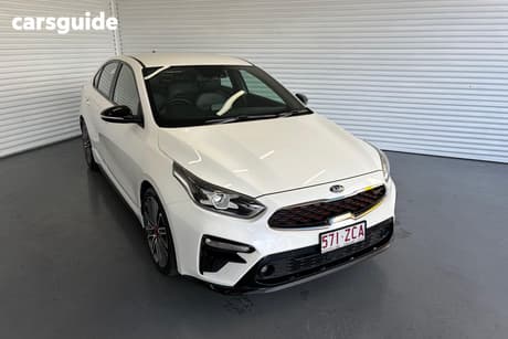 White 2019 Kia Cerato Sedan Gt Safety Pack