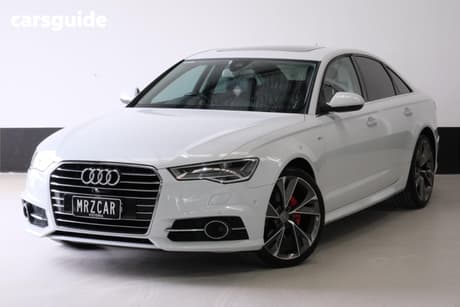 White 2015 Audi A6 Sedan 1.8 Tfsi