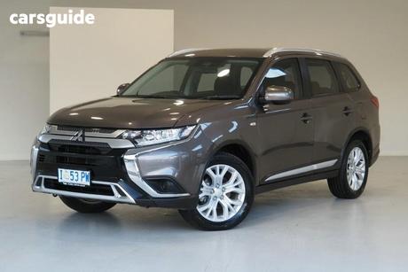 Brown 2019 Mitsubishi Outlander Wagon Es 7 Seat (Awd)
