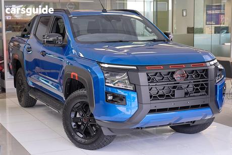 Blue 2025 Nissan Navara Dual Cab Pick-up Pro-4X (4X4)