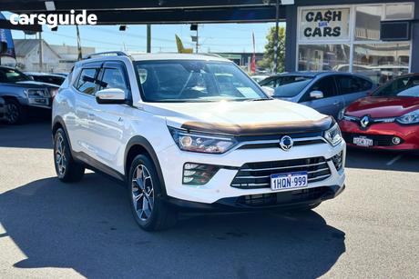 White 2022 Ssangyong Korando Wagon Elx
