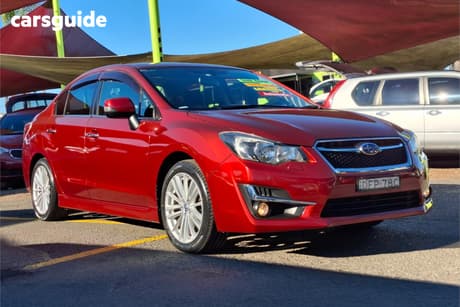 Red 2016 Subaru Impreza Sedan 2.0I-S (Awd)