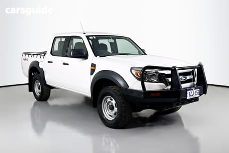 White 2011 Ford Ranger Dual Cab Pick-up Xl (4X4)