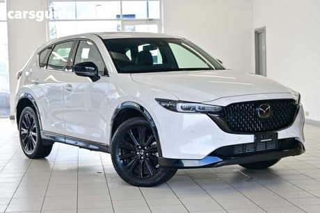 White 2025 Mazda CX-5 Wagon G35 Gt Sp Turbo (Awd)