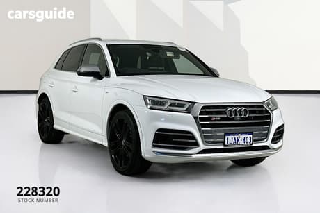 White 2018 Audi SQ5 Wagon 3.0 Tfsi Quattro
