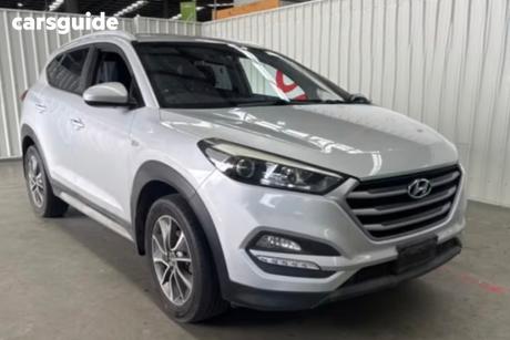 Silver 2018 Hyundai Tucson Wagon Active X (Fwd)