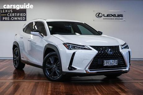 White 2020 Lexus UX250H Wagon Luxury Hybrid