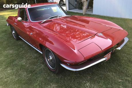 Red 1965 Chevrolet Corvette Coupe Stingray
