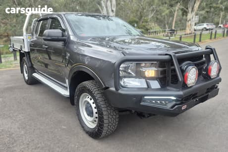 Grey 2023 Ford Ranger Double Cab Chassis Xl 2.0 (4X4)