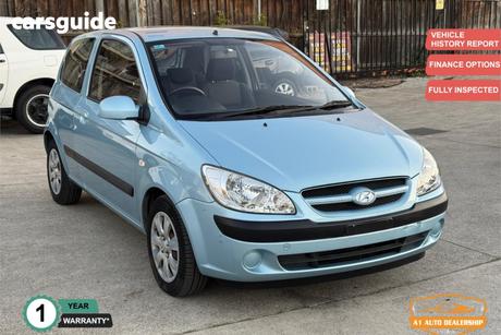 Blue 2006 Hyundai Getz Hatchback 1.6