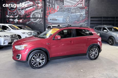 Red 2016 Mitsubishi ASX Wagon Xls (2Wd)