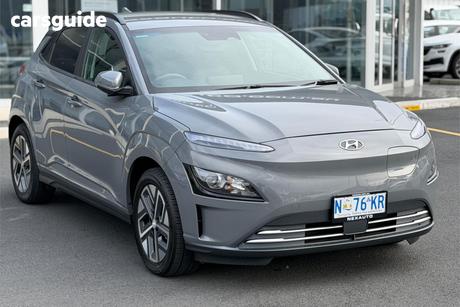 Grey 2023 Hyundai Kona Wagon Elite Electric Std Range