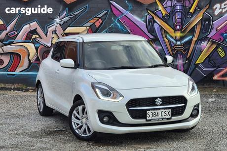 White 2022 Suzuki Swift Hatchback Gl S
