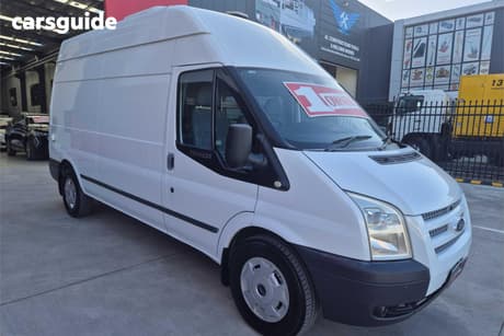 White 2012 Ford Transit Van High (Lwb)